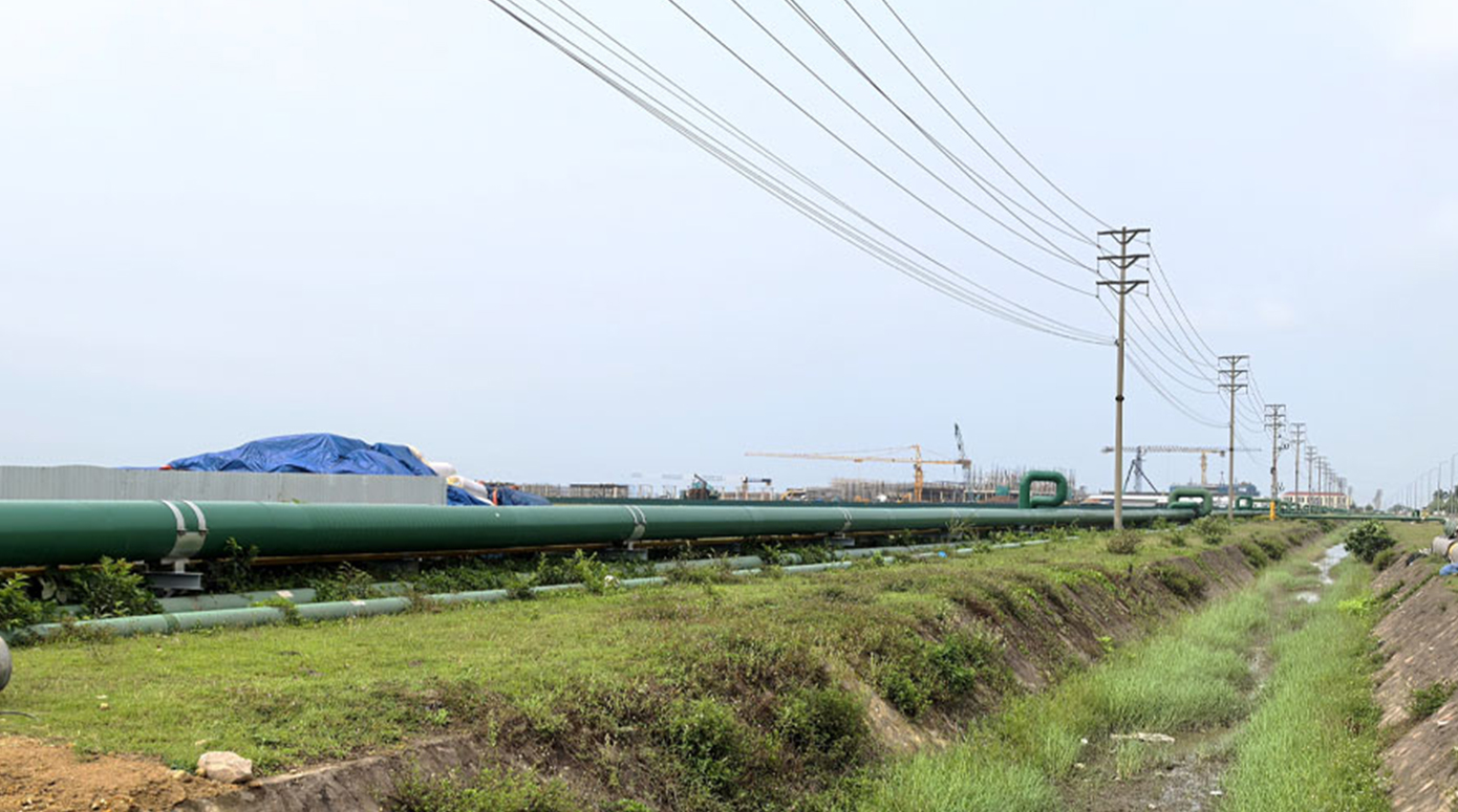 Projekt zum Wiederaufbau und zur Erweiterung des Energiepipelinenetzes im vietnamesischen Industriepark Haihe
