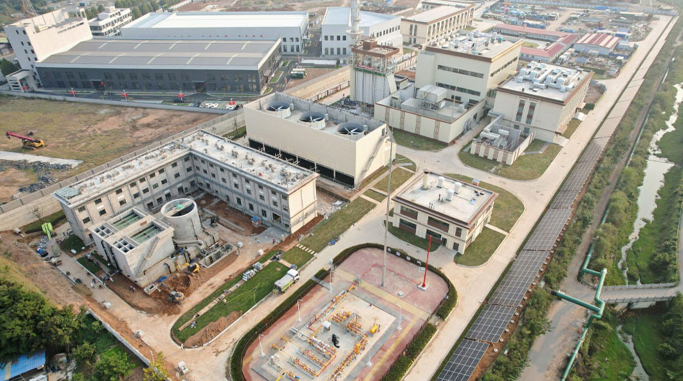 Unterstützung des Wärmenetzprojekts für Beijing Energy. Erdgas-Kraft-Wärme-Kopplungsprojekt Zhongji Yichang Xiaoxi Tower