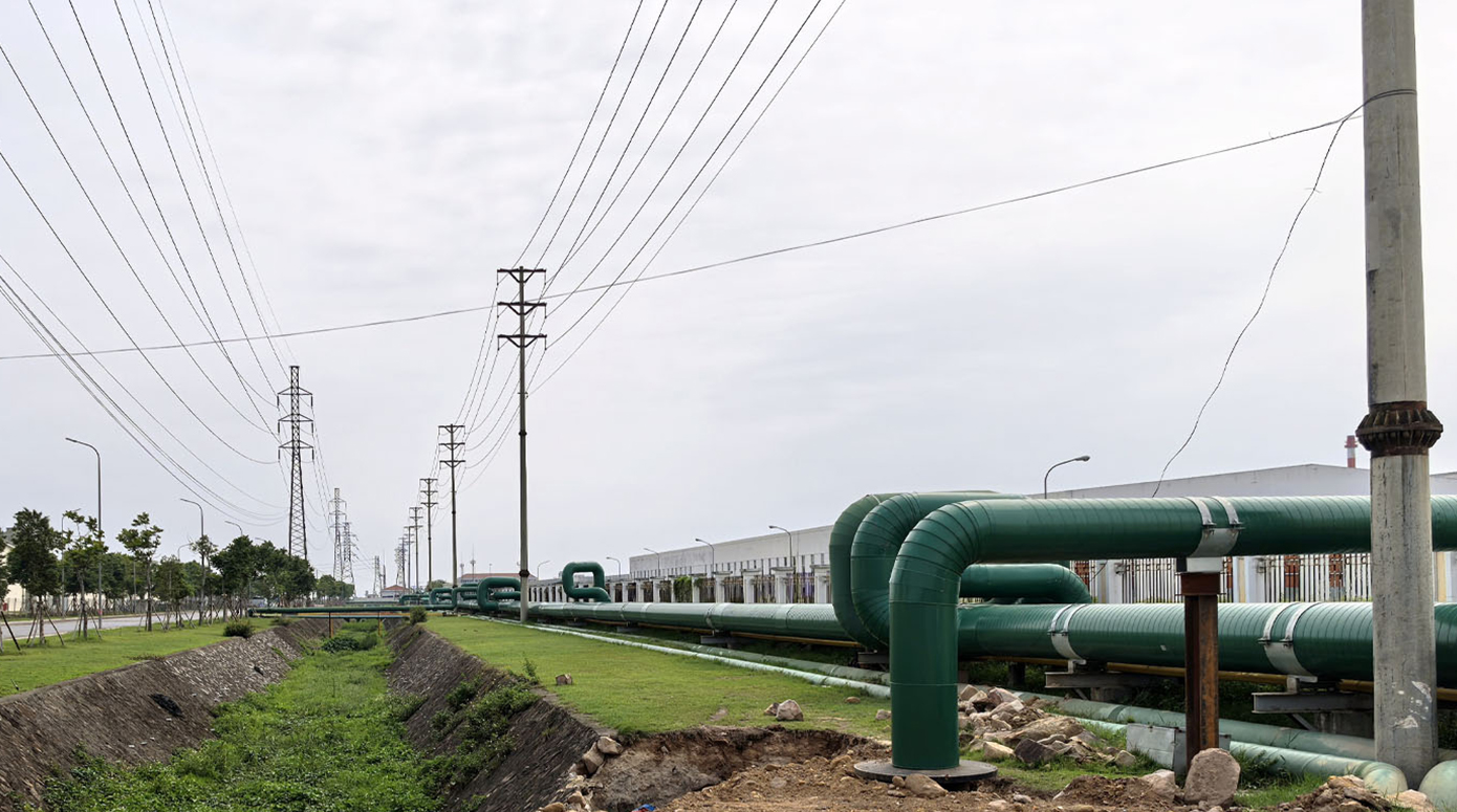 Projekt zum Wiederaufbau und zur Erweiterung des Energiepipelinenetzes im vietnamesischen Industriepark Haihe