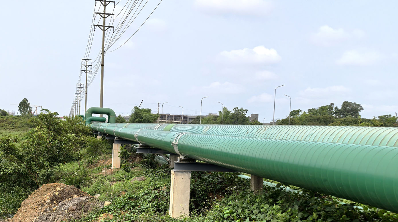 Projekt zum Wiederaufbau und zur Erweiterung des Energiepipelinenetzes im vietnamesischen Industriepark Haihe
