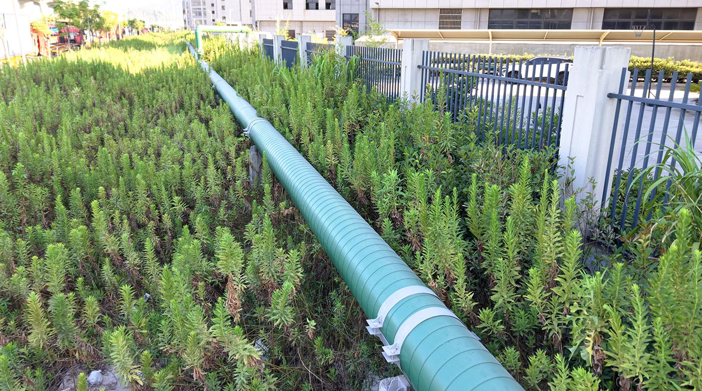 Thermalpipeline-Projekt der Lingang Thermal East Line