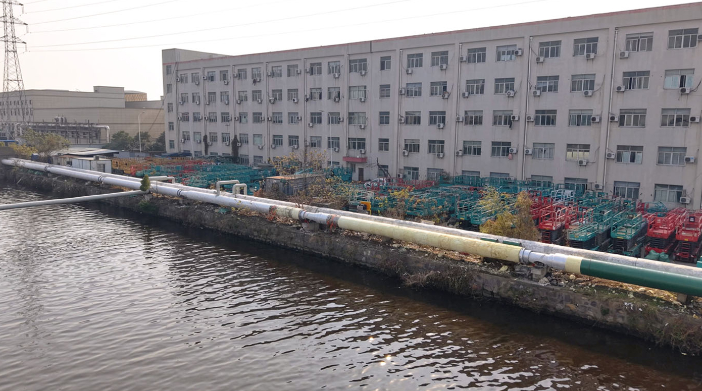 Zhongmao Hangzhou Bay Thermal Power DN500 Heizungsnetz-Isolierungsrenovierungsprojekt
