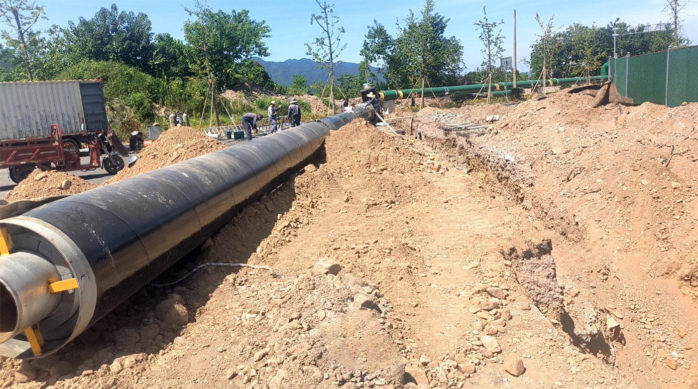 Dampfpipeline-Projekt der Yefeng Group-Huaxin Electronics